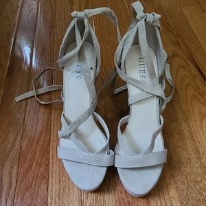Guess Platform Strap Sandals